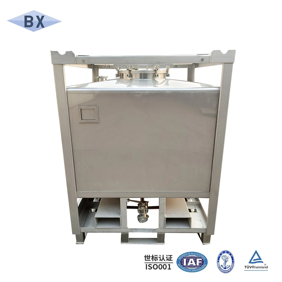 Thùng chứa hóa chất IBC bằng thép không gỉ